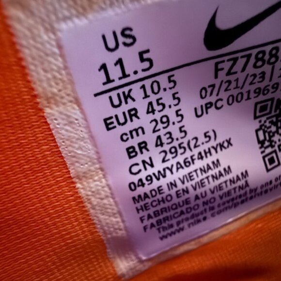 Nike Zoom Lebron NXXT Gen AMPD IPS I Promise FZ7885-500 Sneakers Men's Size 11.5 - Picture 7 of 8